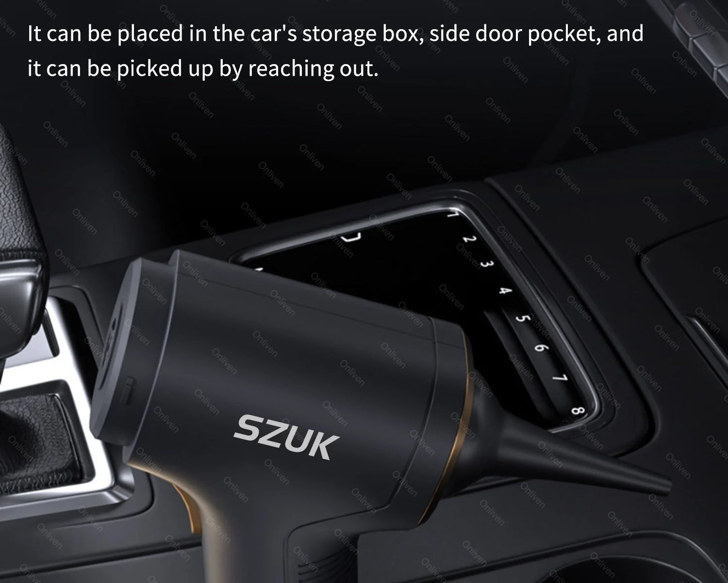 Mini Car Vacuum – Ultra Powerful, Cordless, and Portable