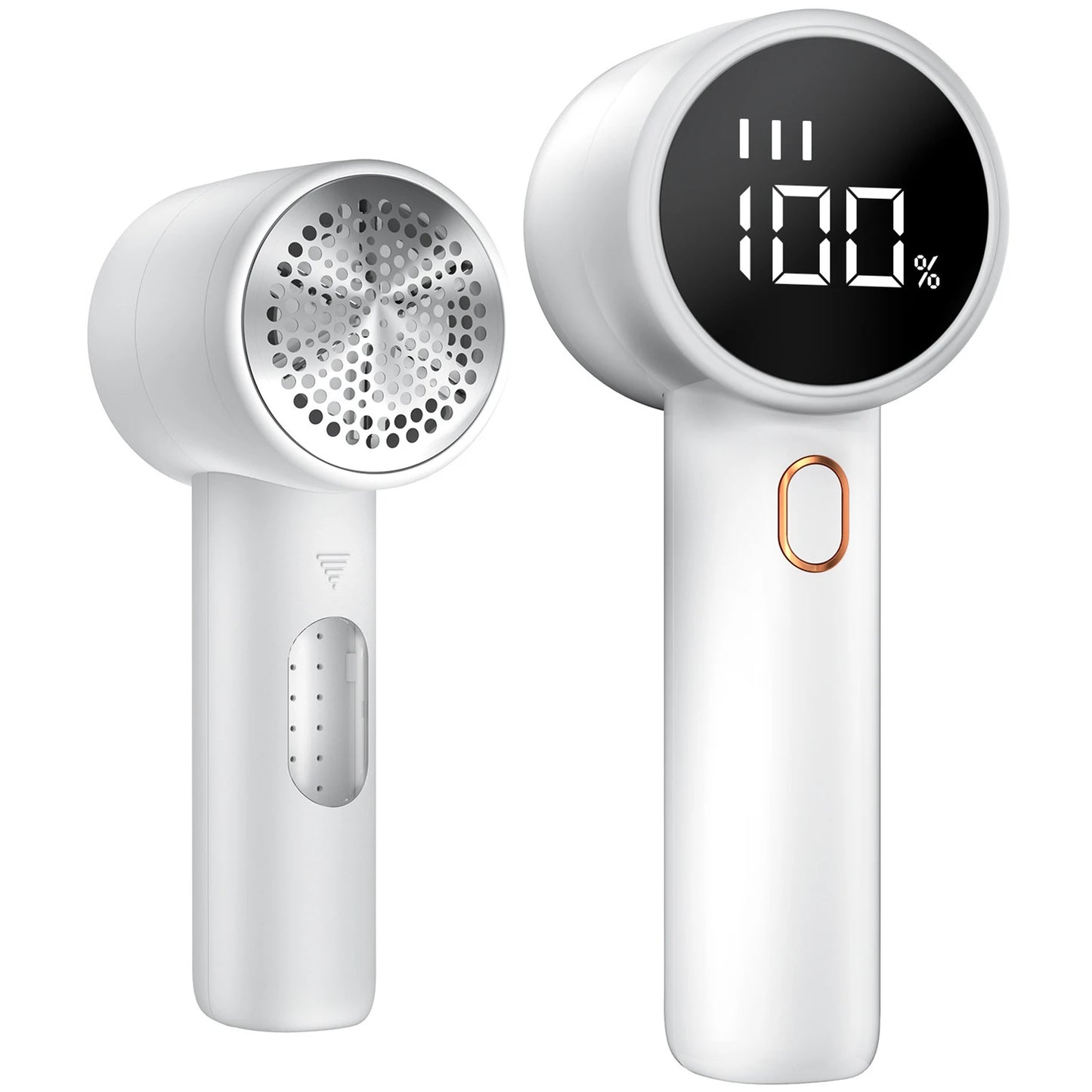 Electric Rechargeable Lint Remover with LED Display – 3 Speeds, 6-Blade