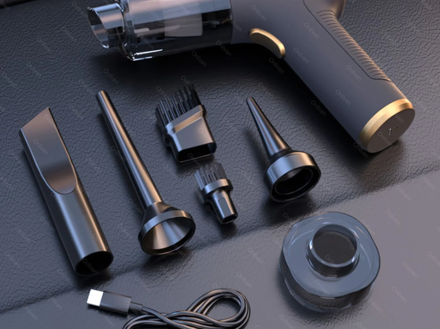 Mini Car Vacuum – Ultra Powerful, Cordless, and Portable