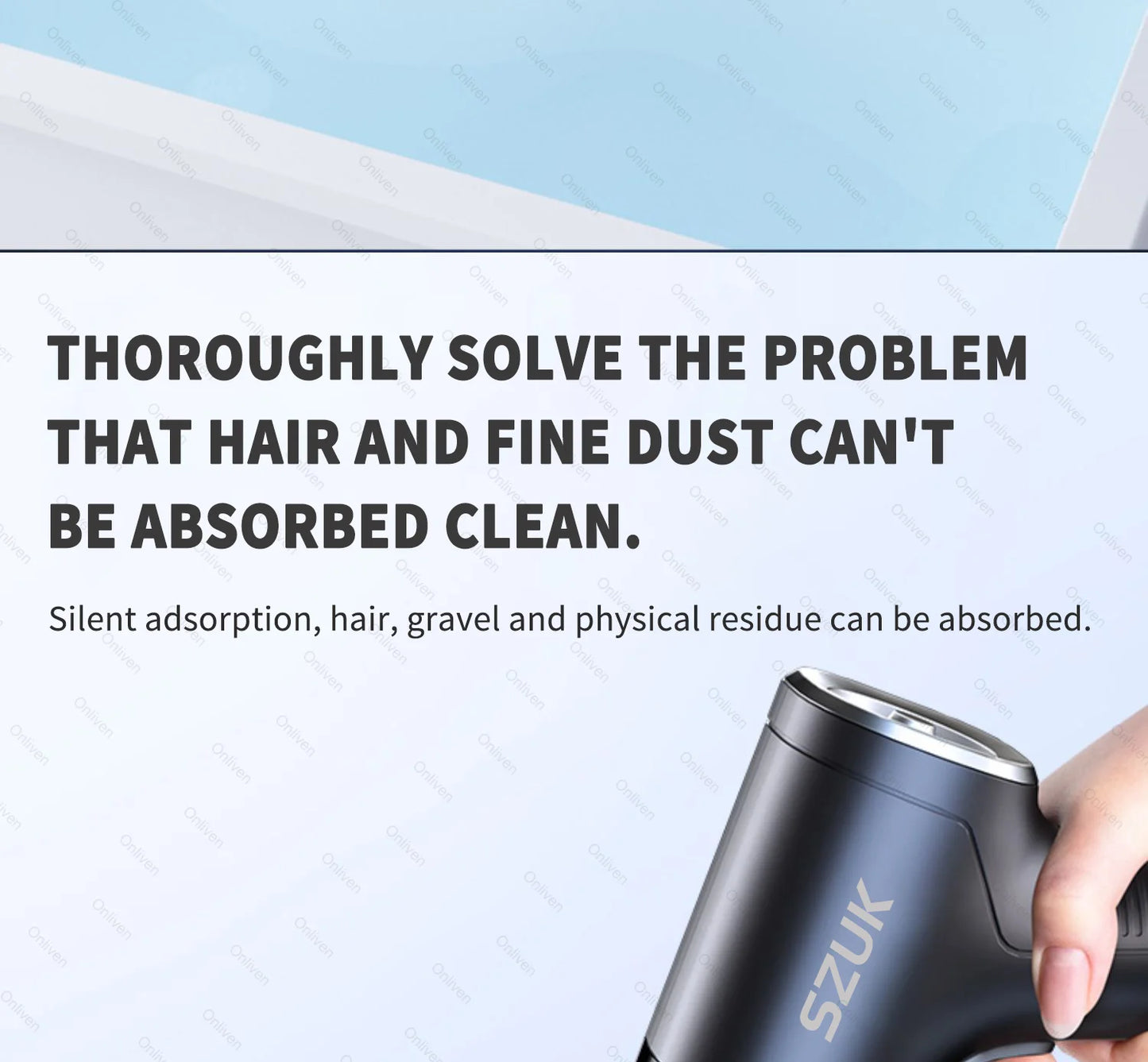 Mini Car Vacuum – Ultra Powerful, Cordless, and Portable