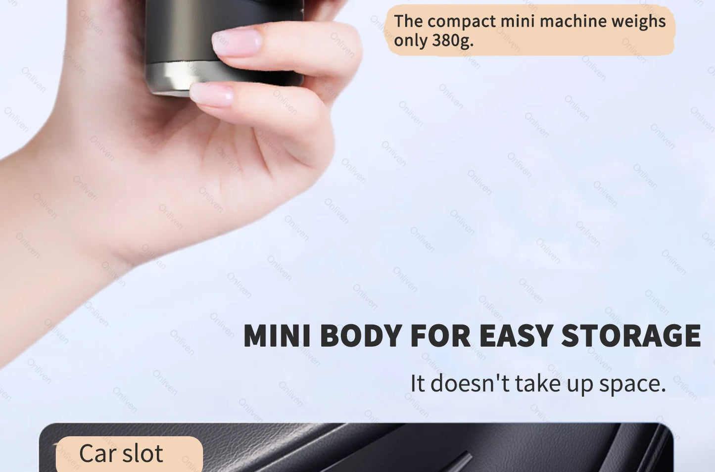 Mini Car Vacuum – Ultra Powerful, Cordless, and Portable