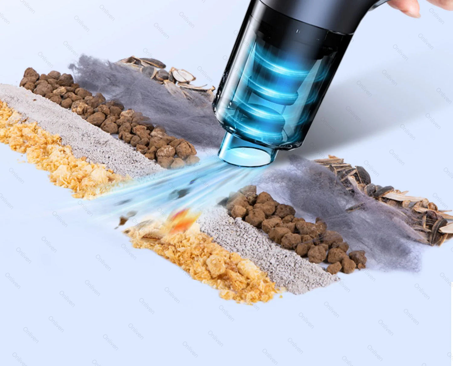 Mini Car Vacuum – Ultra Powerful, Cordless, and Portable